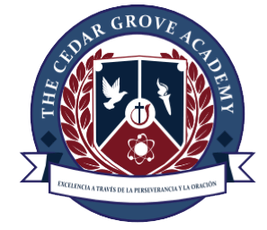 The Cedar Grove Academy crest
