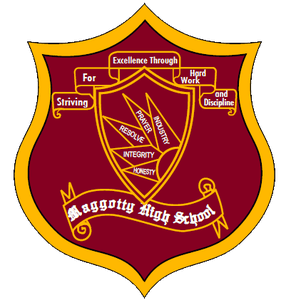 Maggotty High School crest
